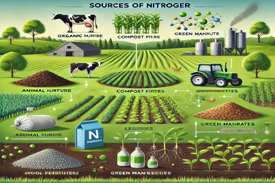 Sources of Nitrogen for Crops