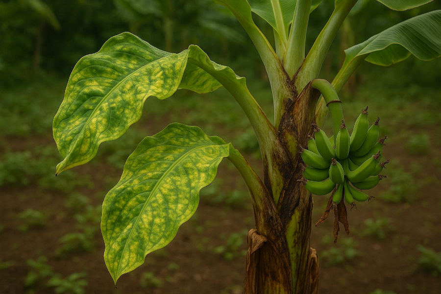 Cucumber Mosaic Virus in Banana