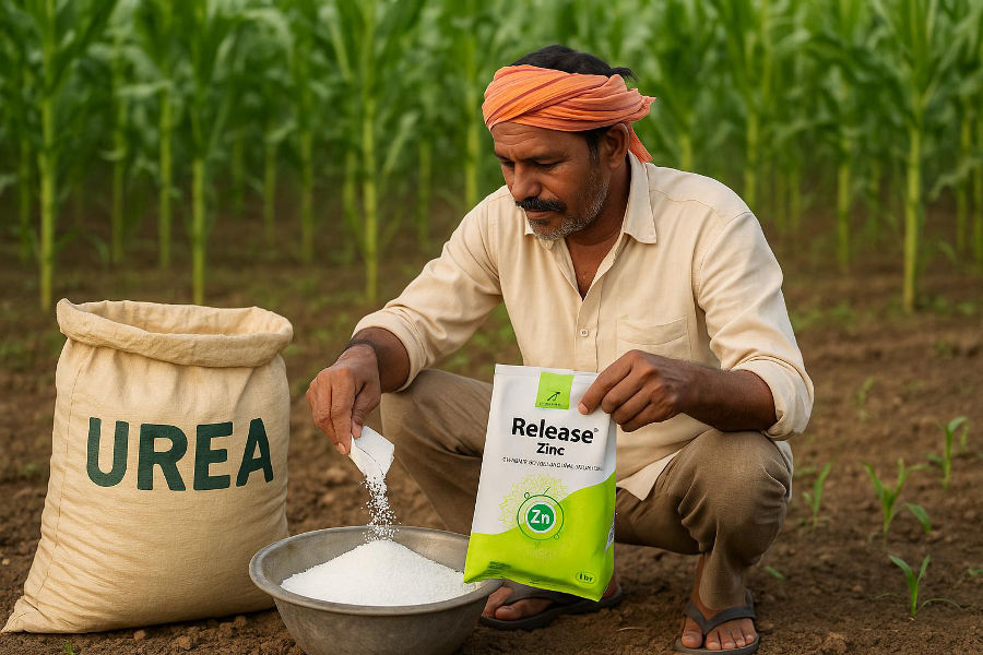 Urea with Release Zinc in Maize (Rainy Season)