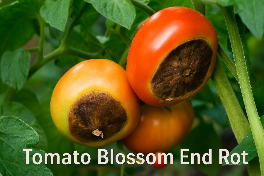 Blossom End Rot in Tomatoes: Causes, Symptoms, and solution