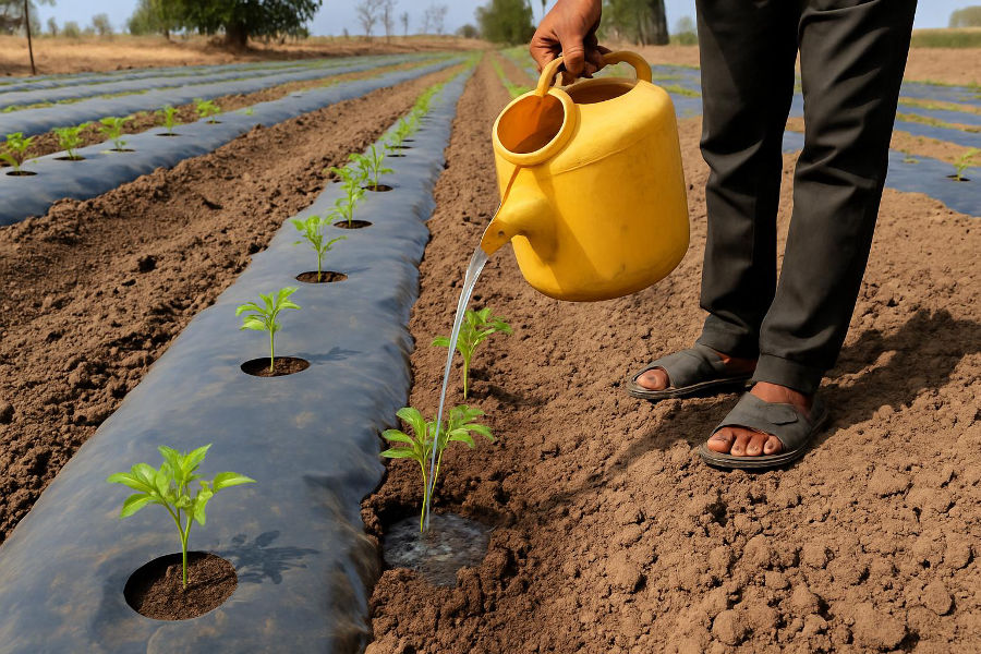 First Drenching in Tomato Crop: The Secret to Strong Roots, Healthy Plants & Higher Yield