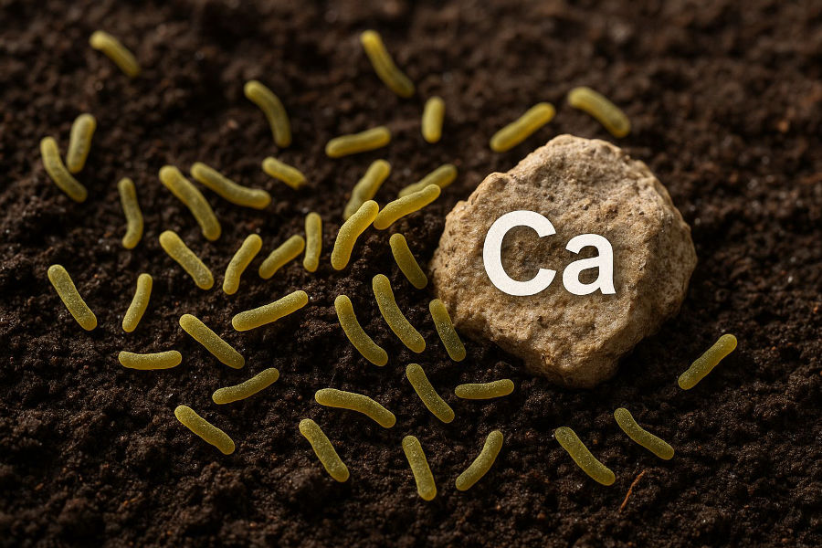 कॅल्शियम बॅक्टेरिया: मातीतलं कॅल्शियम उपलब्ध करून देणारे सूक्ष्मजीव