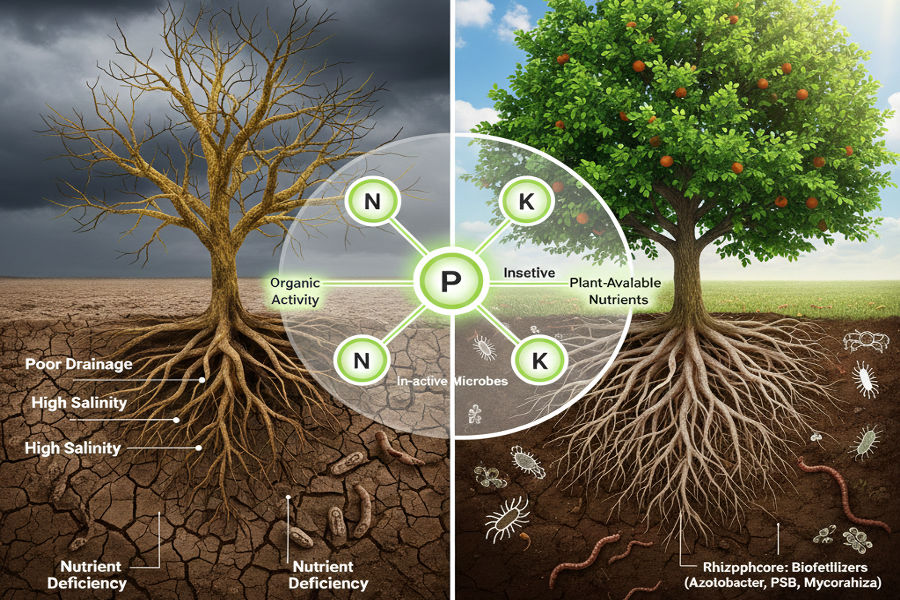 विषय: पिकांची मुळे – रचना, प्रकार आणि कार्य