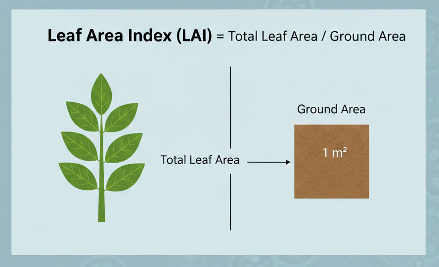 Leaf Area Index (पर्ण क्षेत्र निर्देशांक) – शाश्वत उत्पादनाचे शास्त्रीय मापक