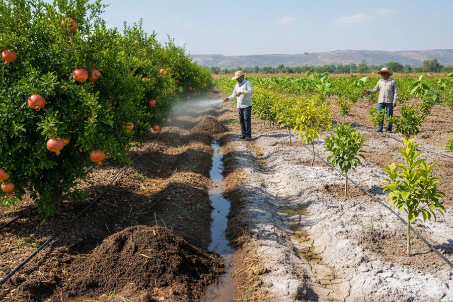 कॅल्केरियस जमिनी (चुनखडी जमिनी) – वैशिष्ट्ये, समस्या आणि शास्त्रीय सुधारणा उपाय