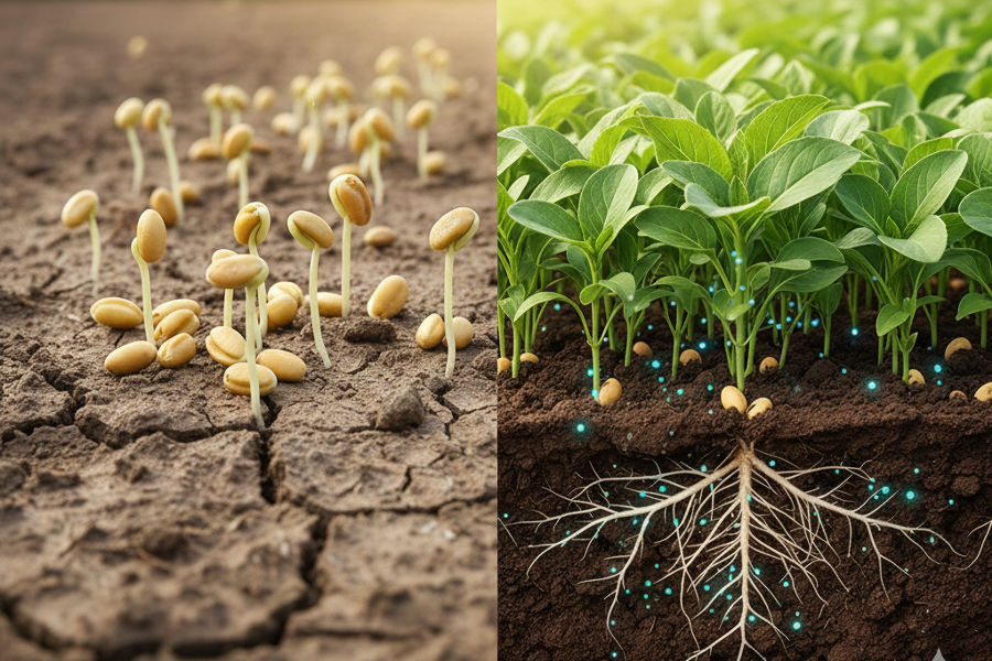 Bio-Nutri Priming – An Advanced Seed Treatment Technology for Higher Germination and Sustainable Crop Growth