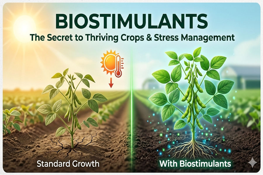 फसल वृद्धि और तनाव प्रबंधन में बायोस्टिमुलेंट्स की भूमिका