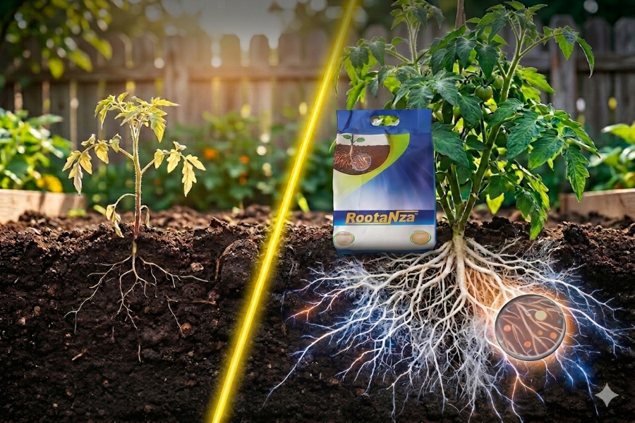 सर्वश्रेष्ठ माइकोराइजा उर्वरक: किसानों के लिए Rootanza क्यों है एक समझदारी भरा विकल्प