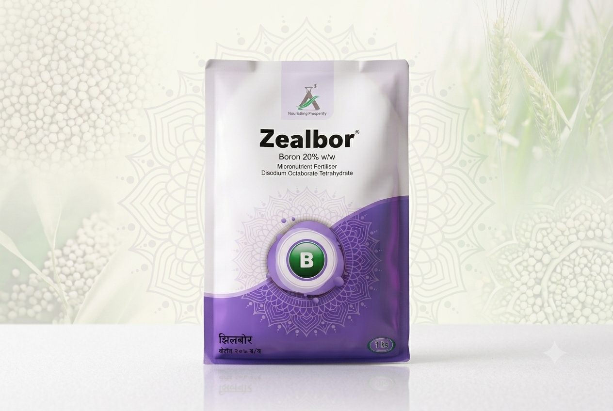 Zealbor Boron 20% – फूलों की संख्या, फल सेटिंग और अधिक उपज के लिए सर्वोत्तम बोरॉन उर्वरक